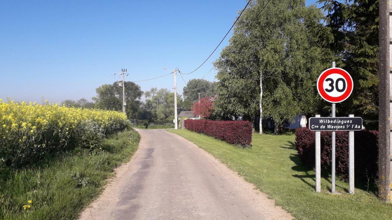 Studio du gite Wavrans-sur-l'Aa Esterno foto